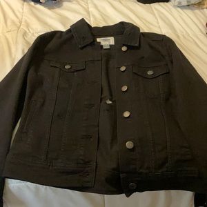 Old navy size S black jean jacket